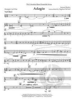 Adagio For Brass Quintet (Samuel Barber) 