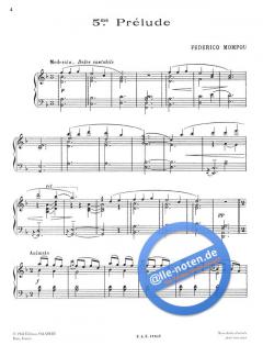 Piano Album Mompou 