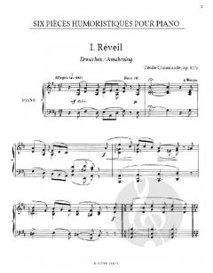 6 humoristische Stücke op. 87 von Cécile Chaminade 