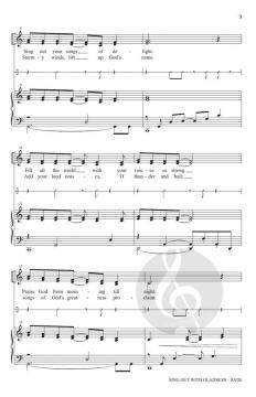 Sing Out with Gladness von Lee Dengler (Download) 