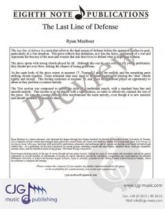 The Last Line of Defense von Ryan Meeboer 