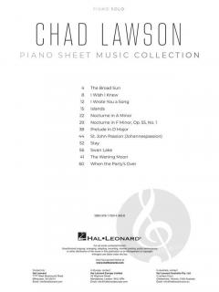Chad Lawson - Piano Sheet Music Collection von Diego Marcelo Collatti 