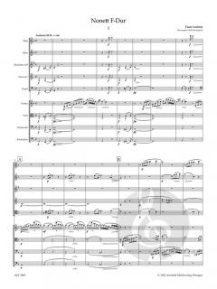 Nonett F-Dur von Franz Lachner 