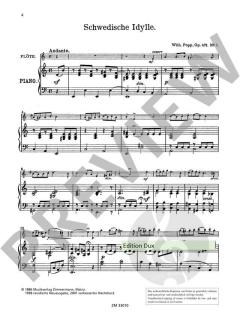 Stimmungsbilder op. 471 von Wilhelm Popp für Flöte und Klavier im Alle Noten Shop kaufen