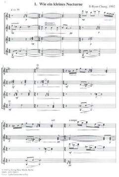 5 Etüden für 4 Gitarren von Il-Ryun Chung 