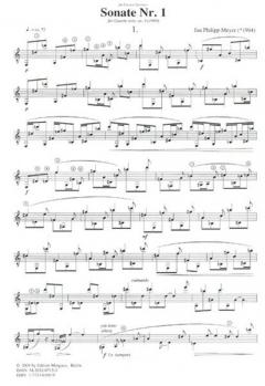 Sonate Nr. 1 von Jan Philipp Meyer 
