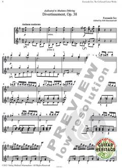 The Collected Works for Guitar 13 von Fernando Sor 