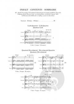 Die Streichquartette von Wolfgang Amadeus Mozart im Alle Noten Shop kaufen