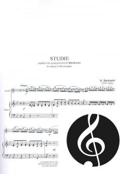 Studie von Gaetano Donizetti 