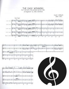 The easy Winners von Scott Joplin 