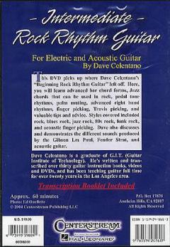 Intermediate Rock Rhythm Guitar von Dave Celentano 