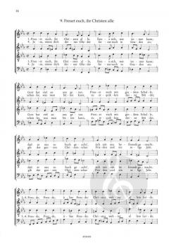 Weihnachtslieder zu vier Stimmen von Johann Sebastian Bach (Download) 