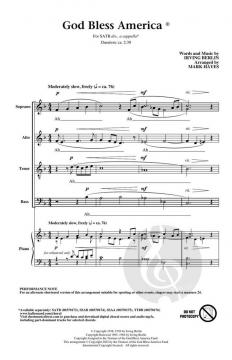 God Bless America von Irving Berlin (Download) 