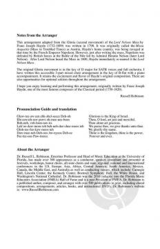 Gloria von Joseph Haydn (Download) 