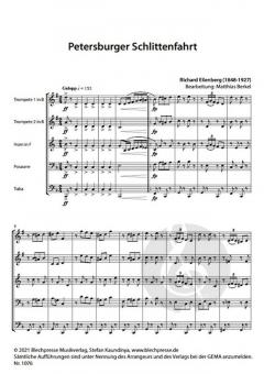 Petersburger Schlittenfahrt von Richard Eilenberg 