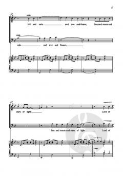 For The Beauty Of The Earth von John Rutter (Download) 