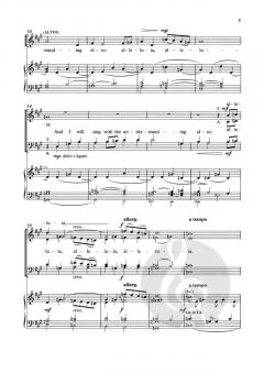 I will sing With The spirit von John Rutter (Download) 