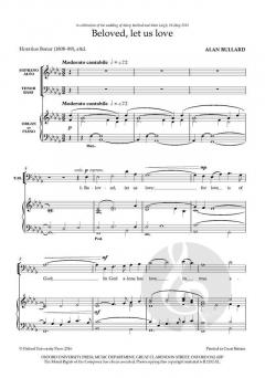 Beloved, let us love von Alan Bullard (Download) 