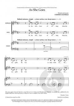 As She Goes von Stephen Hatfield (Download) 