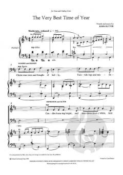 The Very Best Time of Year von John Rutter (Download) 