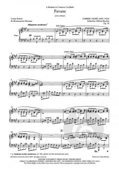 Pavane von Gabriel Fauré (Download) 
