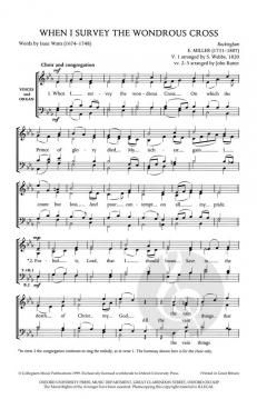 When I survey the wondrous cross von John Rutter (Download) 