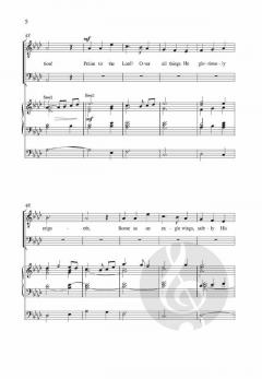 Praise To The Lord, The Almighty von Mack Wilberg (Download) 