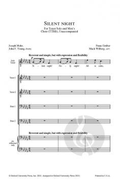 Silent Night von Mack Wilberg (Download) 