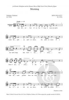 Morning/Spring von Bob Chilcott (Download) 
