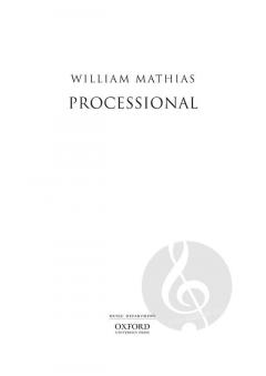 Processional von William Mathias (Download) 