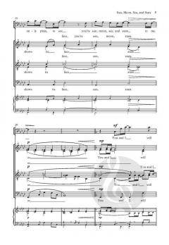 Sun, Moon, Sea, and Stars von Bob Chilcott (Download) 