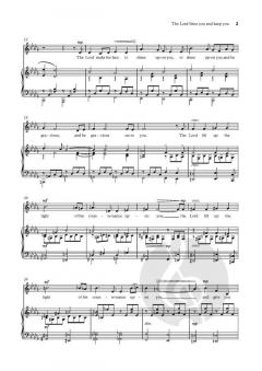 The Lord bless you and keep you (solo/low) von John Rutter (Download) 