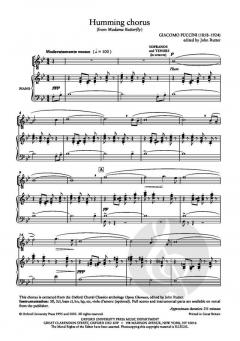 Humming Chorus von Giacomo Puccini (Download) 