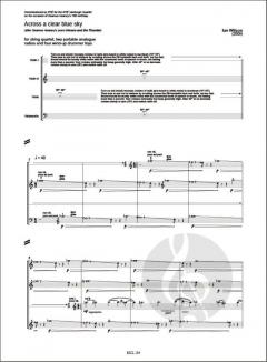 Across a clear blue sky von Ian Wilson 