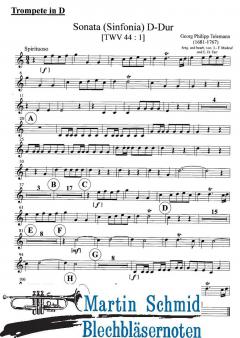 Sonate D-Dur von Georg Philipp Telemann 