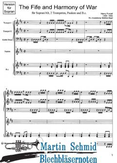 The Fife and all the Harmony of War von Henry Purcell 