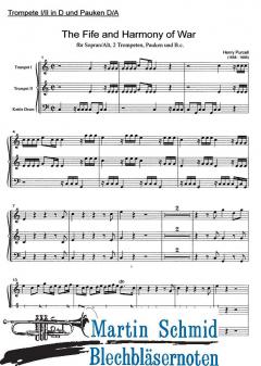 The Fife and all the Harmony of War von Henry Purcell 