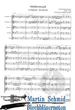 3 Stücke aus der Heldenmusik von Georg Philipp Telemann 