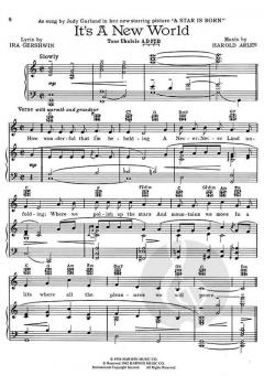 Selections from A Star Is Born von Harold Arlen 