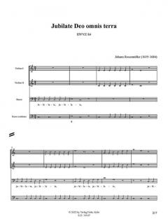 Psalmen 4 von Johann Rosenmüller 