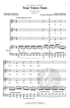 Your Voices Tune von Georg Friedrich Händel 