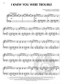 Taylor Swift for Piano Solo - 3rd Edition 