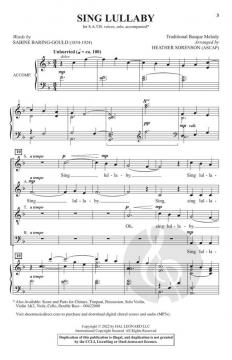 Sing Lullaby (Download) 