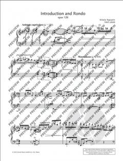 Introduction and Rondo op. 128  von Nikolai Kapustin 