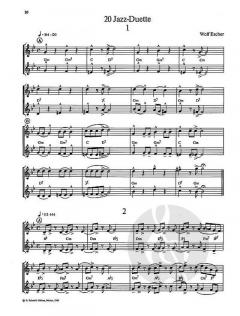 20 Jazz-Duette 1 von Wolf Escher 