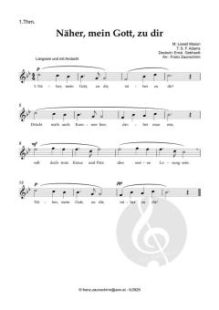 Näher, mein Gott, zu dir von Lowell Mason (Download) 