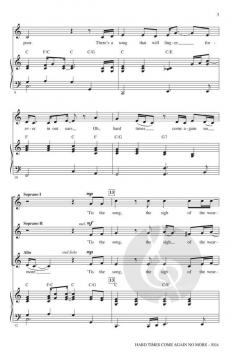 Hard Times Come Again No More von Stephen Collins Foster (Download) 