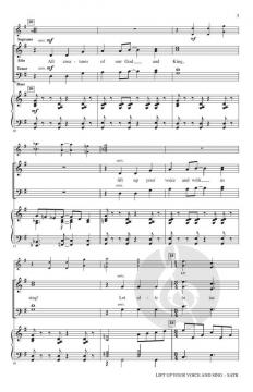 Lift Up Your Voice and Sing von Joel Raney (Download) 