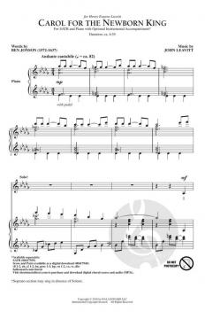 Carol for the Newborn King von John Leavitt (Download) 