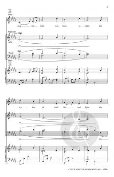 Carol for the Newborn King von John Leavitt (Download) 